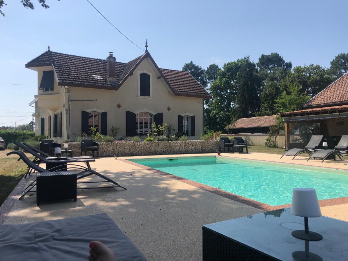 Chambres D'Hotes Villa Capsylvaine Captieux Exterior foto