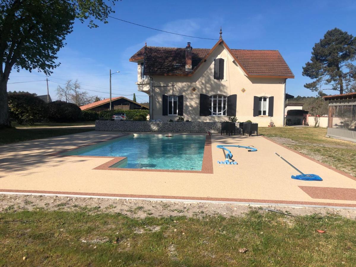 Chambres D'Hotes Villa Capsylvaine Captieux Exterior foto
